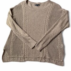 American Eagle Large Open Knit Sweater Size M